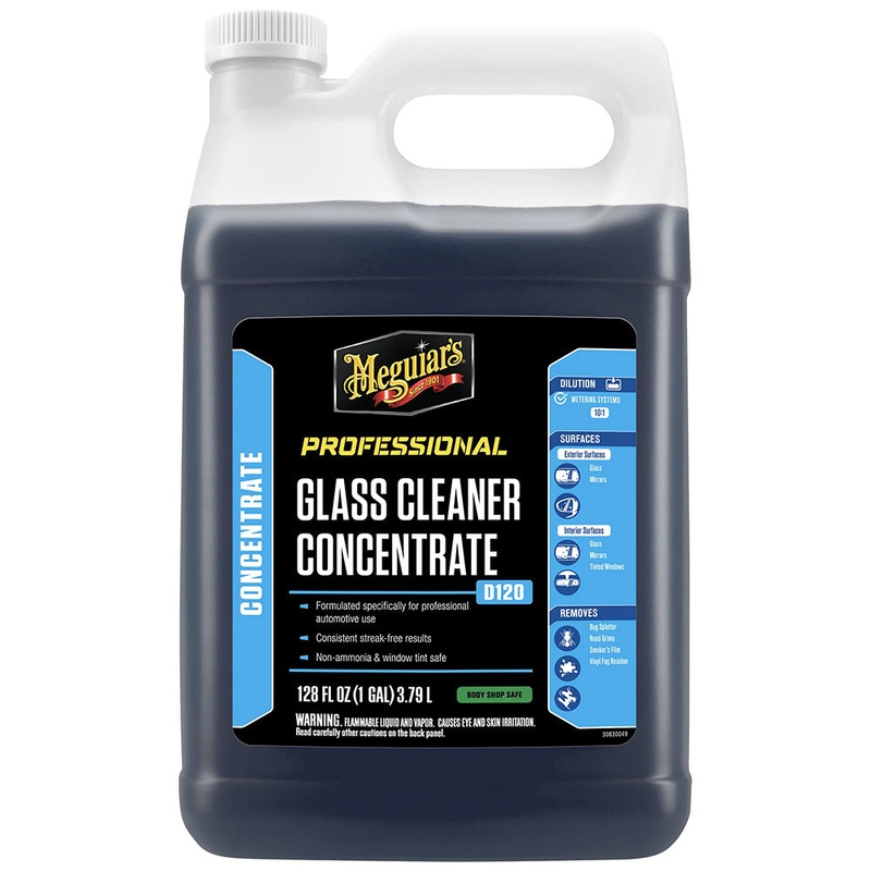 Meguiar’s Glass Cleaner Concentrate – 1 Gallon [D12001]