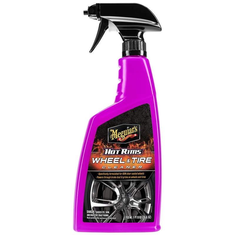 Meguiar’s Hot Rims Wheel  Tire Cleaner – 24oz [G9524]