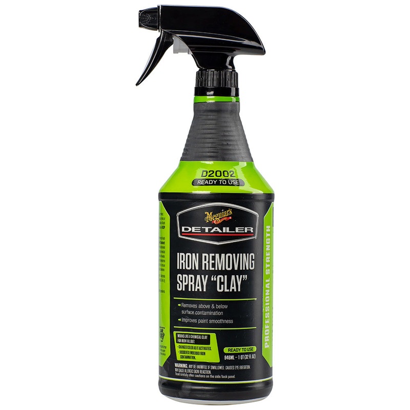 Meguiar’s Iron Removing Spray “Clay” – 32oz [DRTU200232]