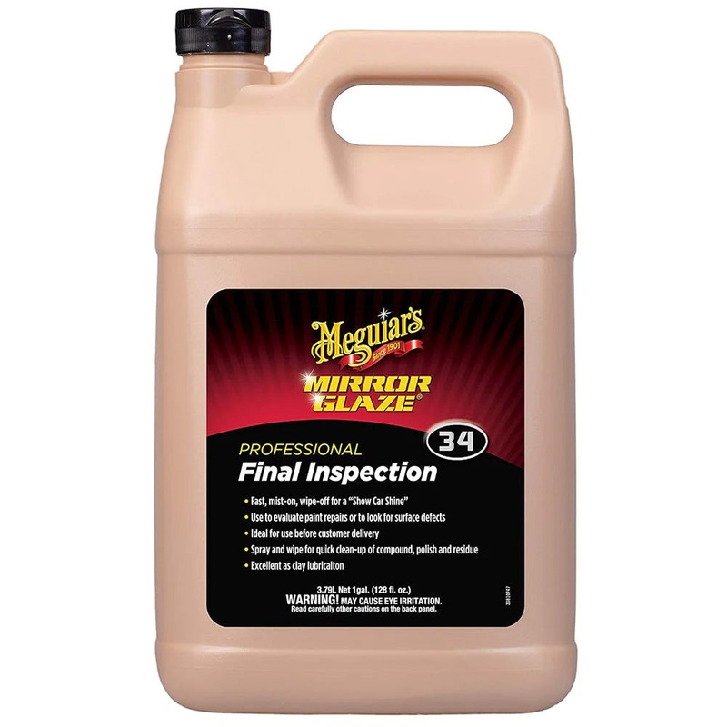 Meguiar’s Professional Final Inspection Wipe-Off Detailer – 1 Gallon [M3401]