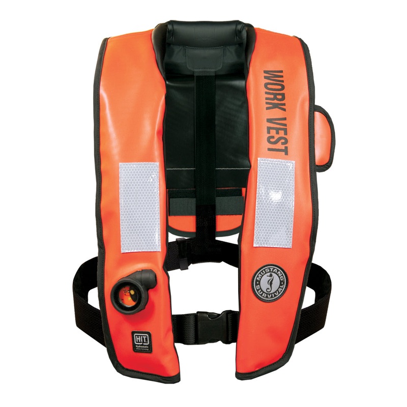 Mustang HIT Inflatable Work Vest – Orange – Automatic/Manual [MD318802-2-0-202]