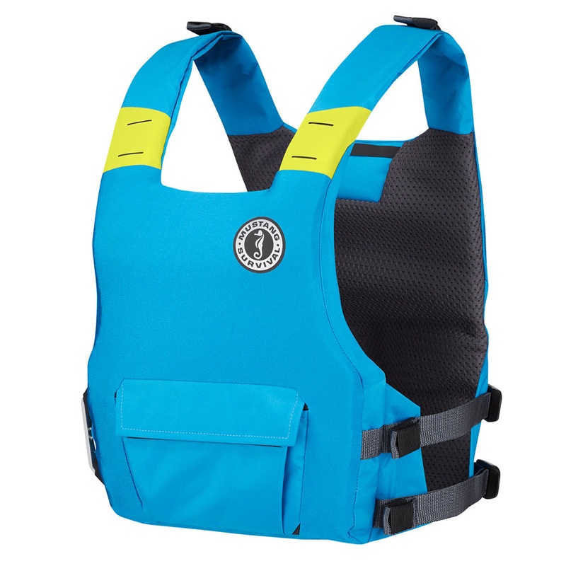 Mustang Khimera Dual Flotation PFD – Azure Blue – Manual [MD7183-268-202]