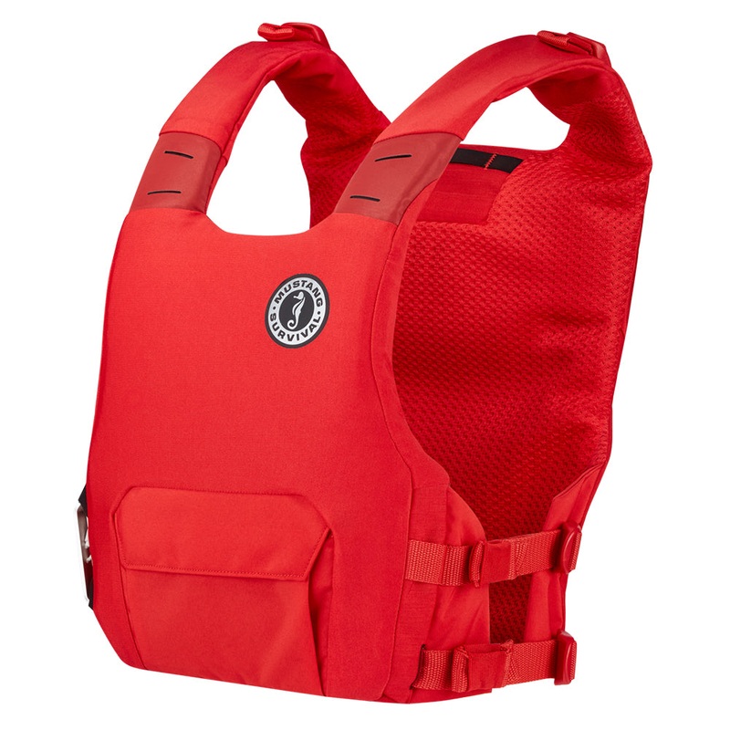 Mustang Khimera Dual Flotation PFD – Red – Manual [MD7183-4-0-202]
