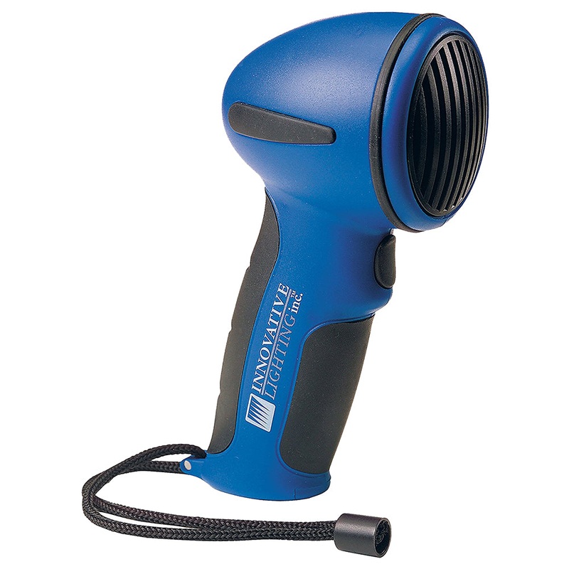 Innovative Lighting Handheld Electric Horn – Blue [545-5010-7]
