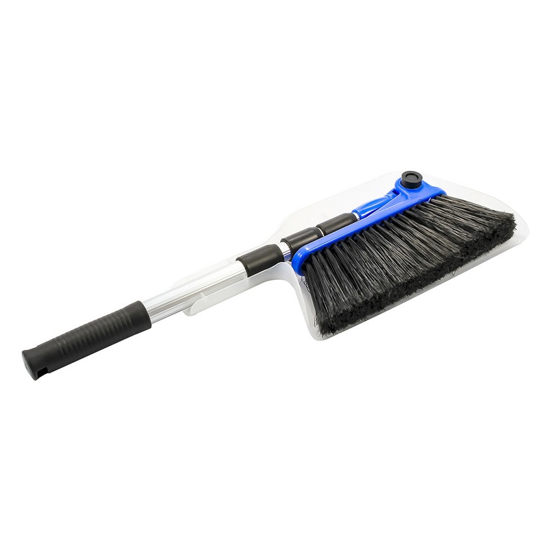 Camco RV Broom  Dustpan – Bilingual [43623]