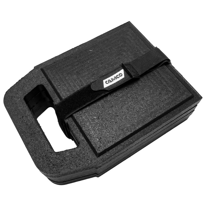 Camco Stabilizer Jack Pads – Rubber – 6.2″ x 6.2″ *4-Pack [44591]