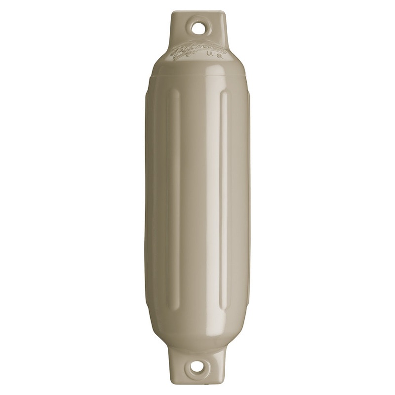 Polyform G-1 Twin Eye Fender 3.5″ x 12.8″ – Sand [G-1-SANDWO]