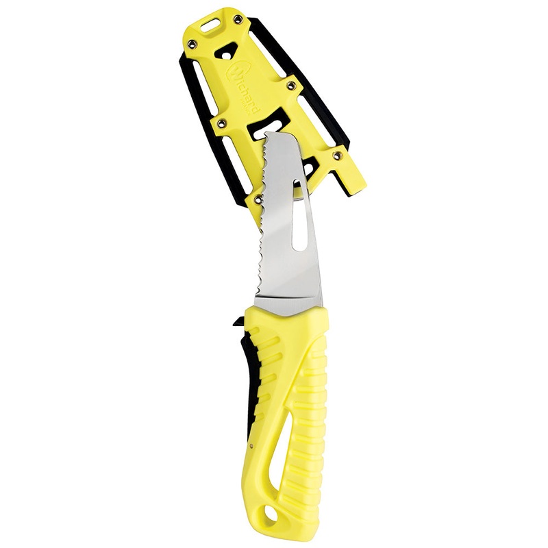 Wichard Offshore Rescue Knife Fixed Blade – Fluorescent [10192]