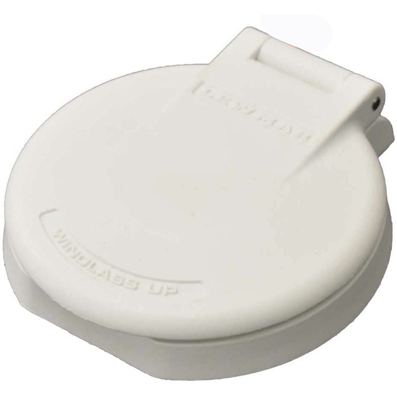Lewmar Deck Foot Switch – Windlass Up – White Plastic [68000917]