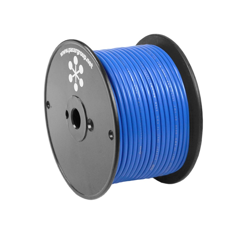 Pacer Blue 16 AWG Primary Wire – 100 [WUL16BL-100]