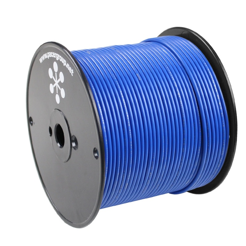 Pacer Blue 18 AWG Primary Wire – 500 [WUL18BL-500]