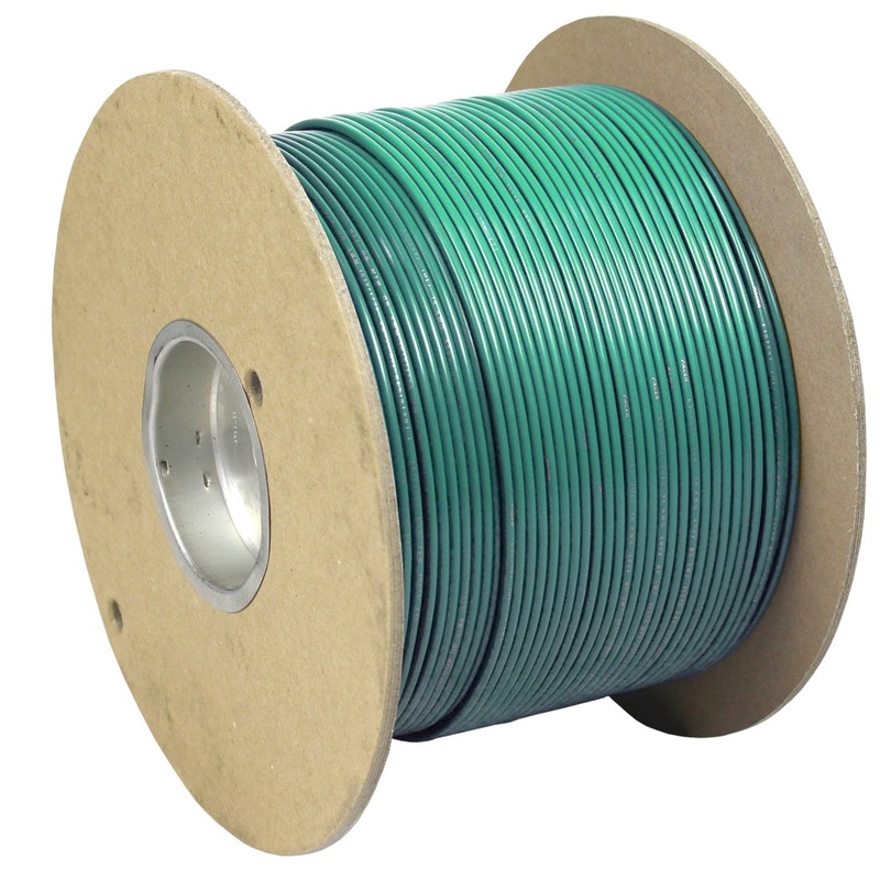Pacer Green 16 AWG Primary Wire – 1,000 [WUL16GN-1000]