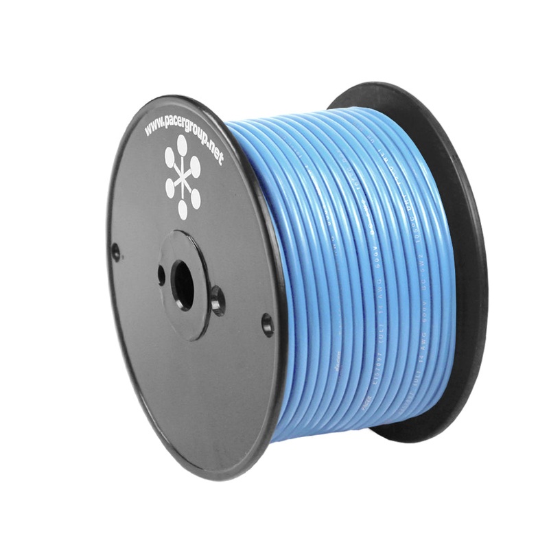 Pacer Light Blue 16 AWG Primary Wire – 100 [WUL16LB-100]