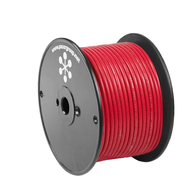 Pacer Red 14 AWG Primary Wire – 100 [WUL14RD-100]
