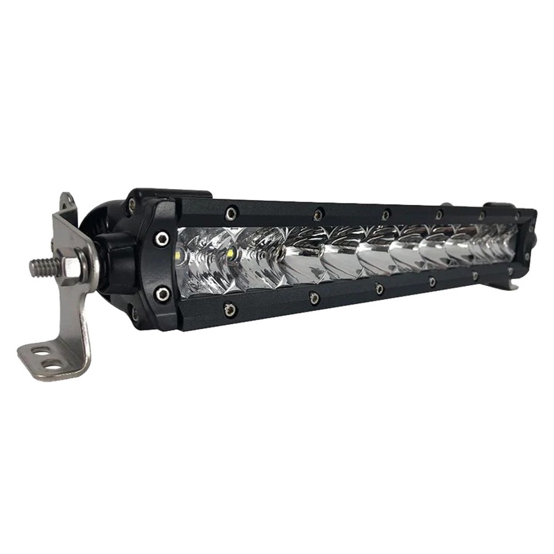 Black Oak 10″ Single Row LED Light Bar – Combo Optics – Black Housing – Pro Series 3.0 [10C-S5OS]