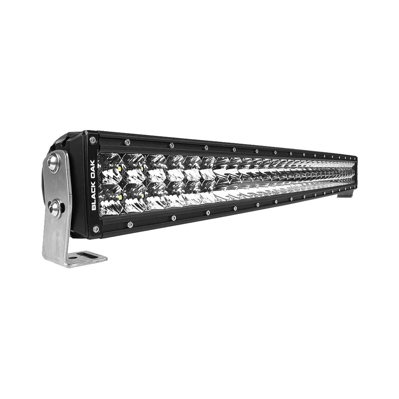 Black Oak Pro Series 3.0 Curved Double Row 30″ LED Light Bar – Combo Optics – Black Housing [30CC-D5OS]