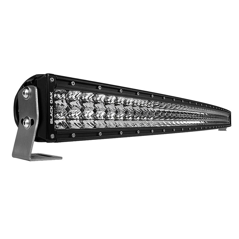 Black Oak Pro Series 3.0 Curved Double Row 40″ LED Light Bar – Combo Optics – Black Housing [40CC-D5OS]