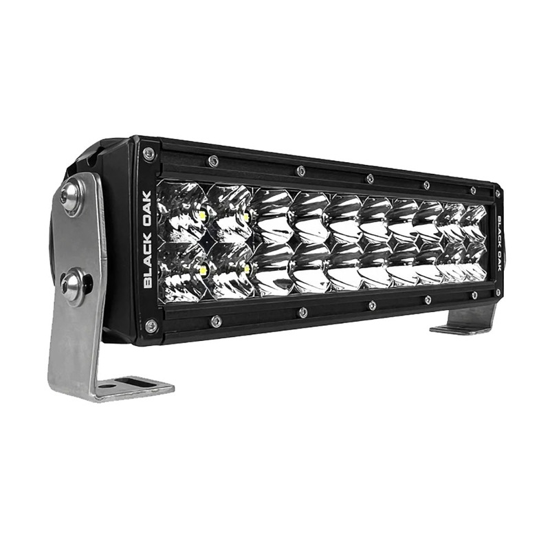 Black Oak Pro Series 3.0 Double Row 10″ LED Light Bar – Combo Optics – Black Housing [10C-D5OS]