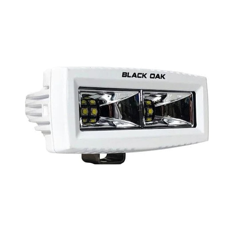 Black Oak 4″ Marine Spreader Light – Scene Optics – White Housing – Pro Series 3.0 [4MS-S]