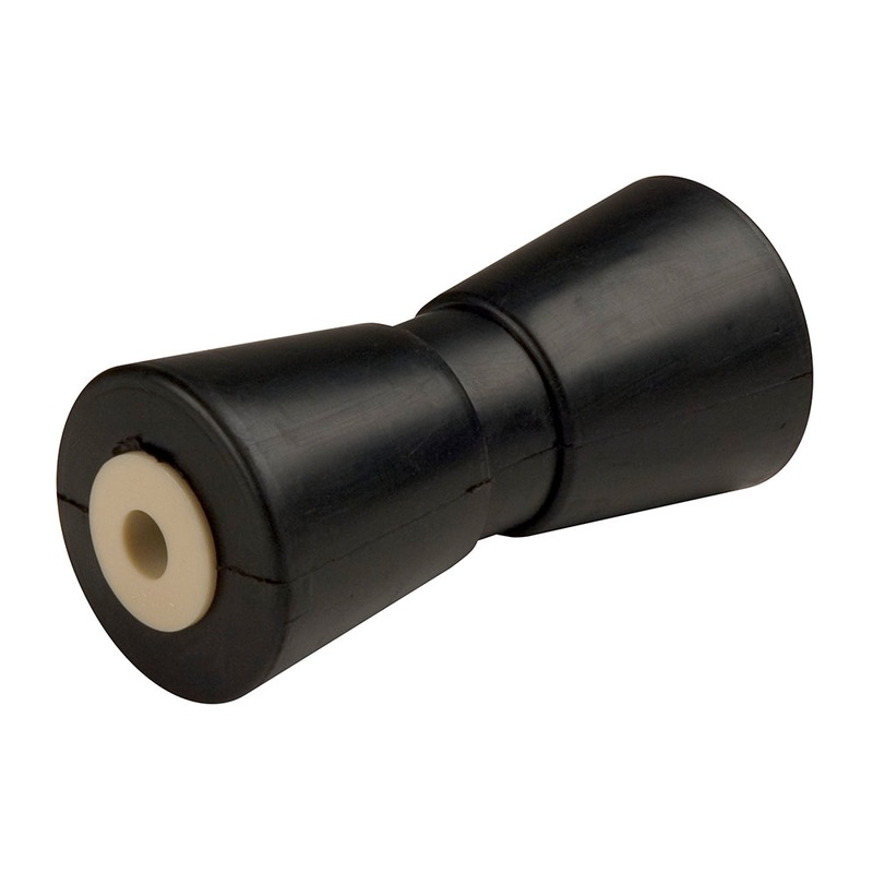 C.E. Smith 8″-5/8″ Keel Roller Black Natural Rubber [29502]