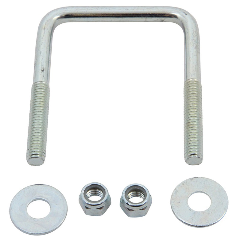 C.E. Smith Zinc U-Bolt 7/16″-14 X 3-1/8″ X 4″ w/Washers  Nuts – Square [15253A]