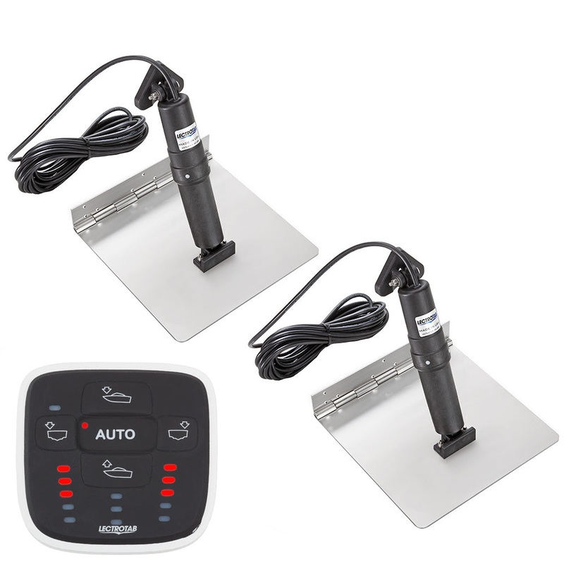 Lectrotab XKA Stainless Steel Trim Tab Kit w/ALC-1 Control – 9 x 24 [XKASAL9X24]