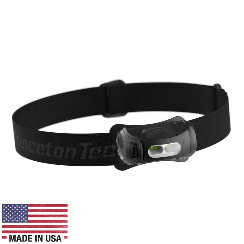 Princeton Tec Fred Headlamp – Black w/Red LED [FRED21-BK]