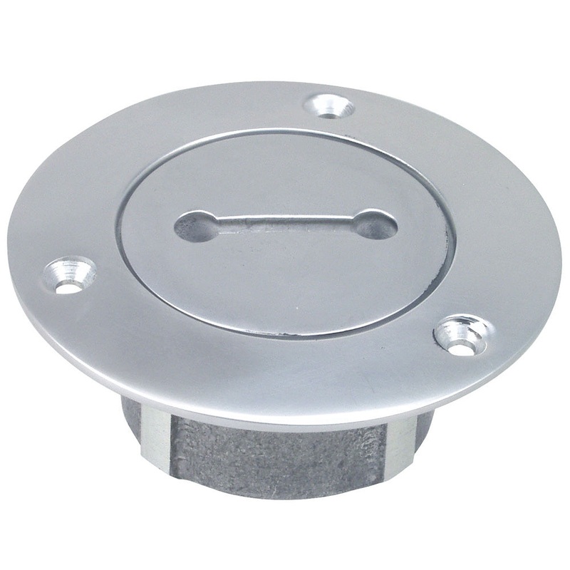 Perko 1″ Chrome Unmarked Pipe Deck Plate [0528006CHR]
