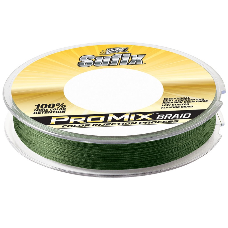 Sufix ProMix Braid – 30lb – Low-Vis Green – 300 yds [630-130G]