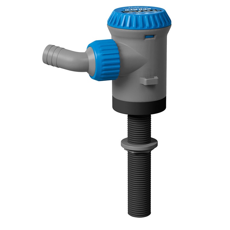 TRAC Outdoors Submersible Thru-Hull Pump – 600 GPH [69320]