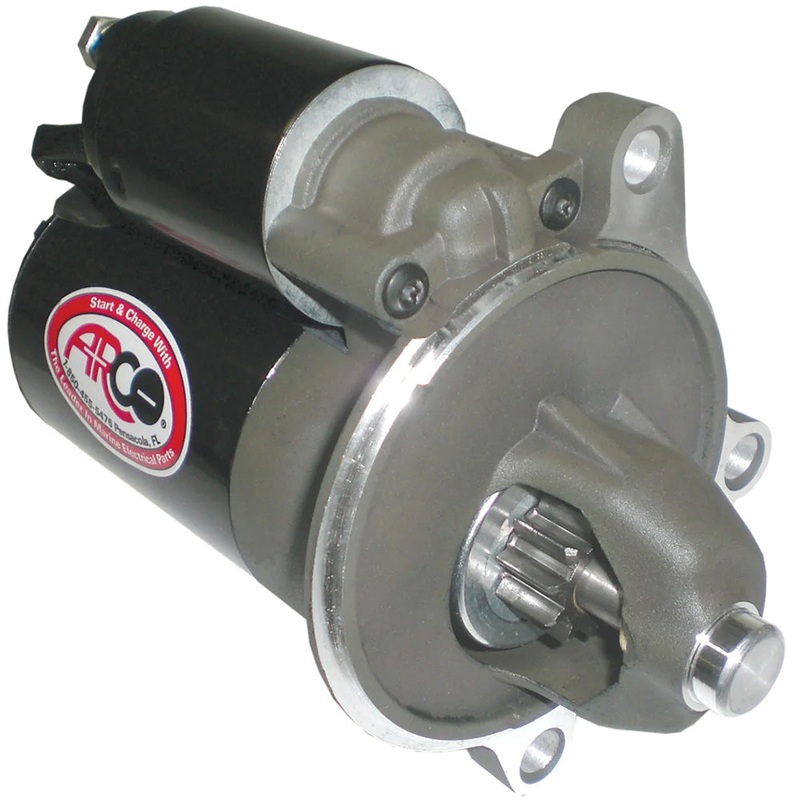 ARCO Marine High-Performance Inboard Starter w/Gear Reduction  Permanent Magnet – Clockwise Rotation (2.3 Fords) [70216]