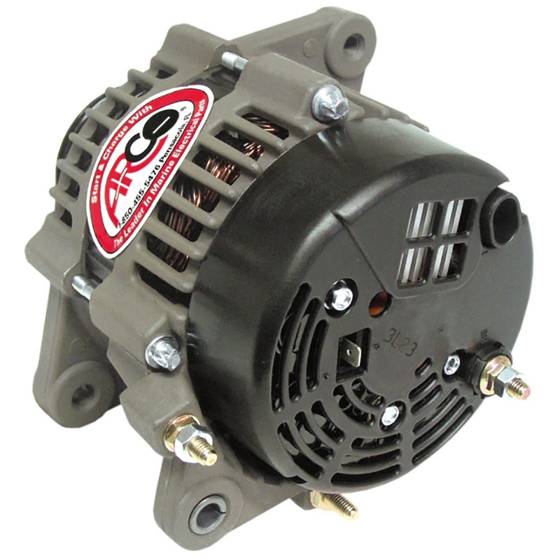 ARCO Marine Premium Replacement Alternator w/65mm Multi-Groove Pulley – 12V 70A [20800]