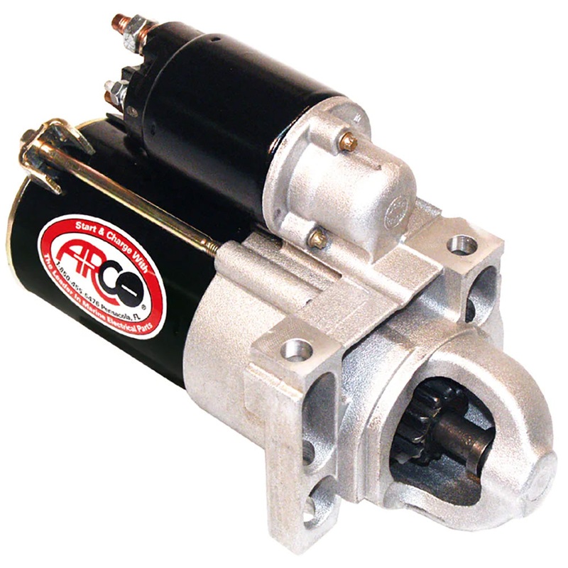 ARCO Marine Top Mount Inboard Starter w/Gear Reduction – Counter Clockwise Rotation [30462]