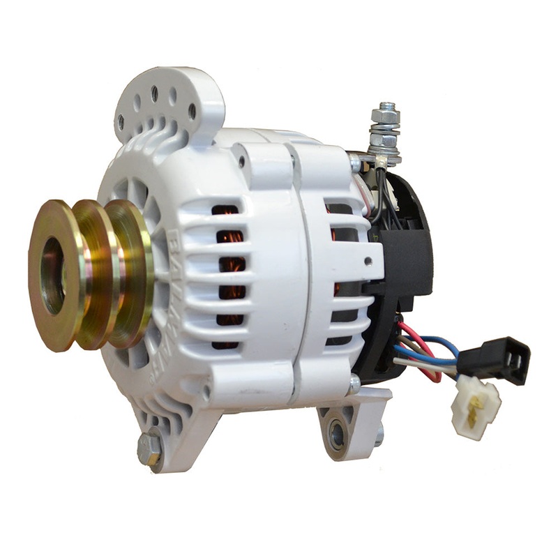 Balmar Alternator 120 AMP 12V 3.15″ Dual Foot Saddle Dual Pulley w/Isolated Ground [60-120-DV]