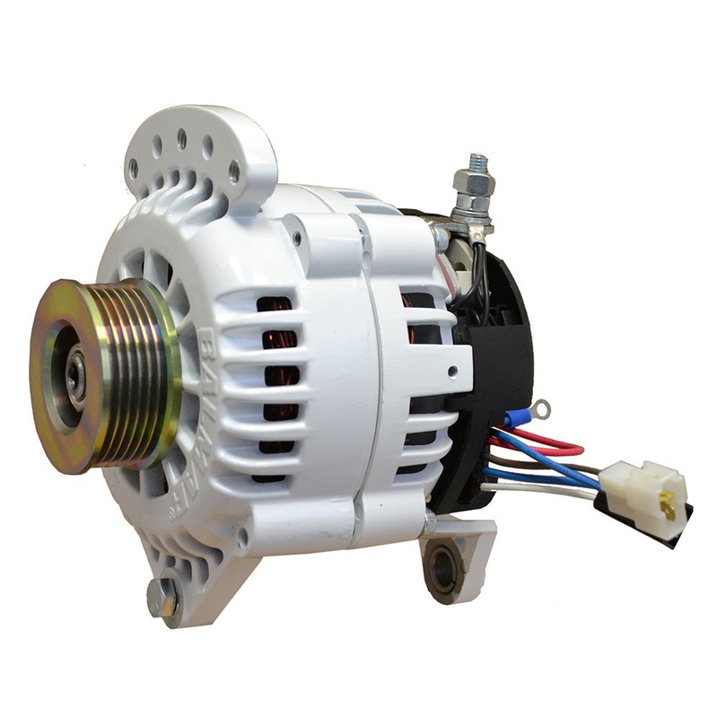 Balmar Alternator 150 AMP 12V 4″ Dual Foot Saddle K6 Pulley w/Isolated Ground [604-150-K6]