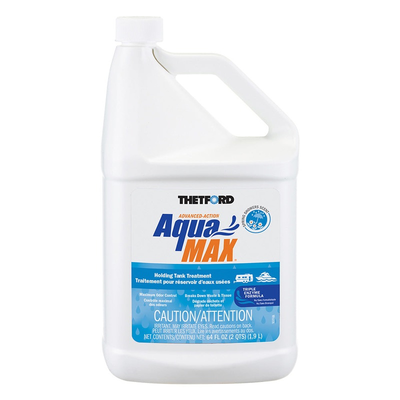 Thetford AquaMax Holding Tank Treatment – 64oz – Spring Shower Scent [96636]