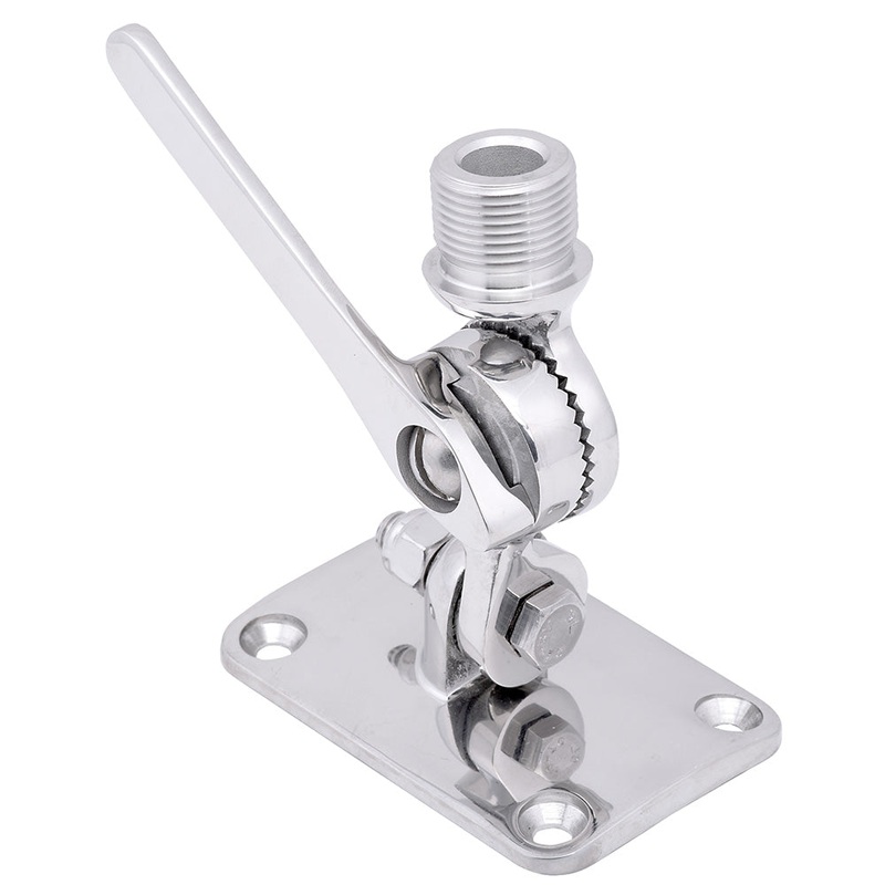 Whitecap Ratchet Antenna Mount – 316 Stainless Steel [S-1802C]