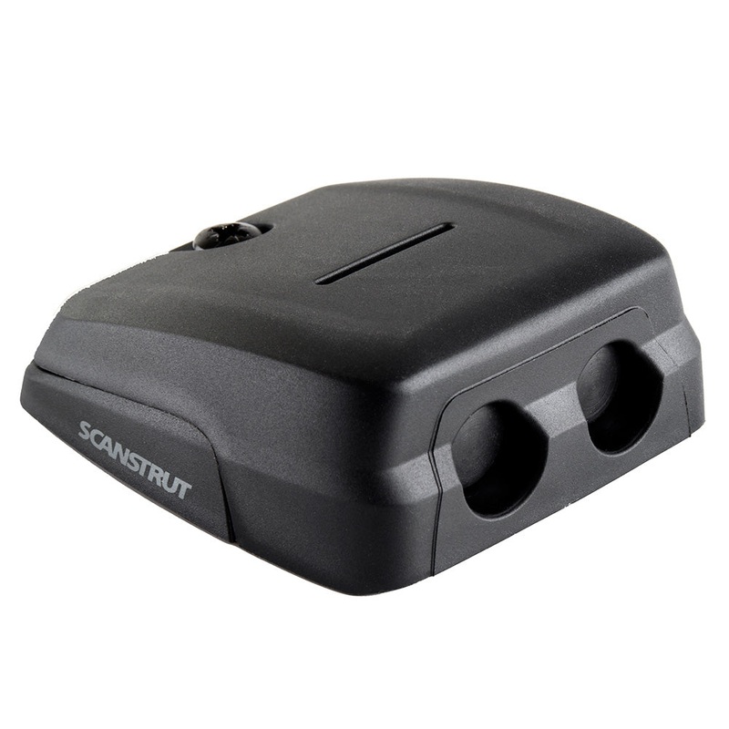 Scanstrut Horizontal Double Cable Seal – Black [DS-HD10-BLK]