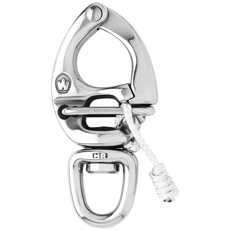 Wichard HR Quick Release Snap Shackle With Swivel Eye -110mm Length- 4-21/64″ [02676]