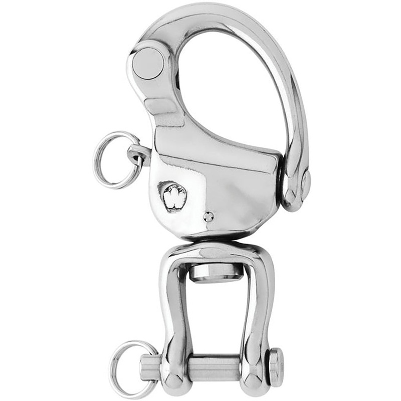 Wichard HR Snap Shackle With Clevis Pin Swivel – 120mm Length – 4-23/32″ [02478]