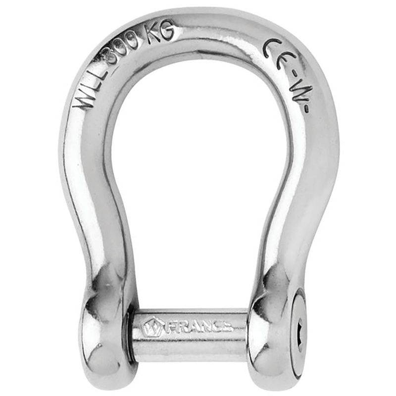 Wichard Self-Locking Allen Head Pin Bow Shackle – 8mm Diameter – 5/16″ [01344]