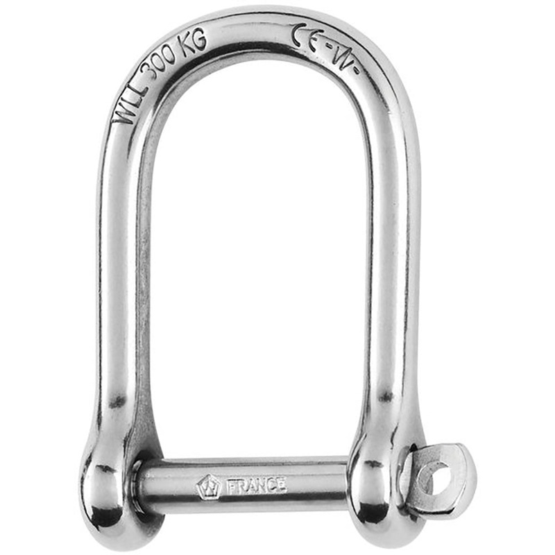 Wichard Self-Locking Large Opening Shackle – 6mm Diameter – 1/4″ [01263]