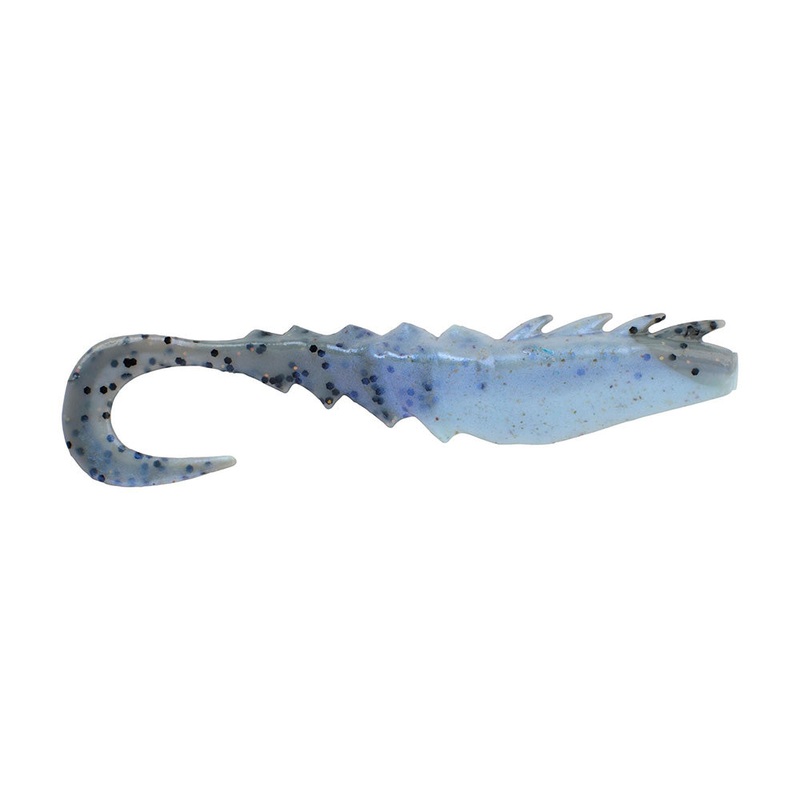 Berkley Gulp! Saltwater Nemesis Prawn Curl Tail – 4″ – Molting Shrimp [1551577]