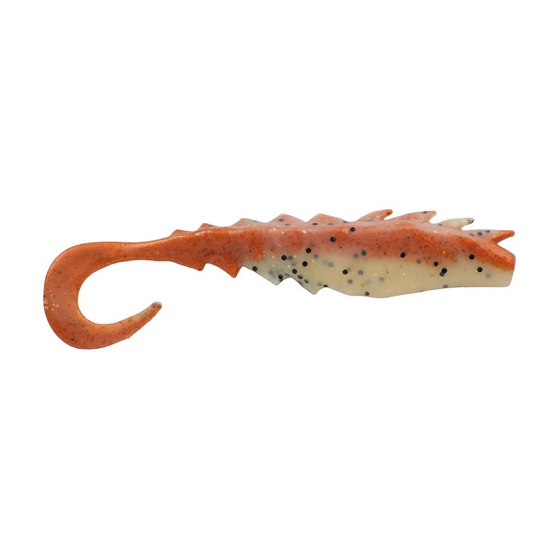 Berkley Gulp! Saltwater Nemesis Prawn Curl Tail – 4″ – New Penny [1551574]