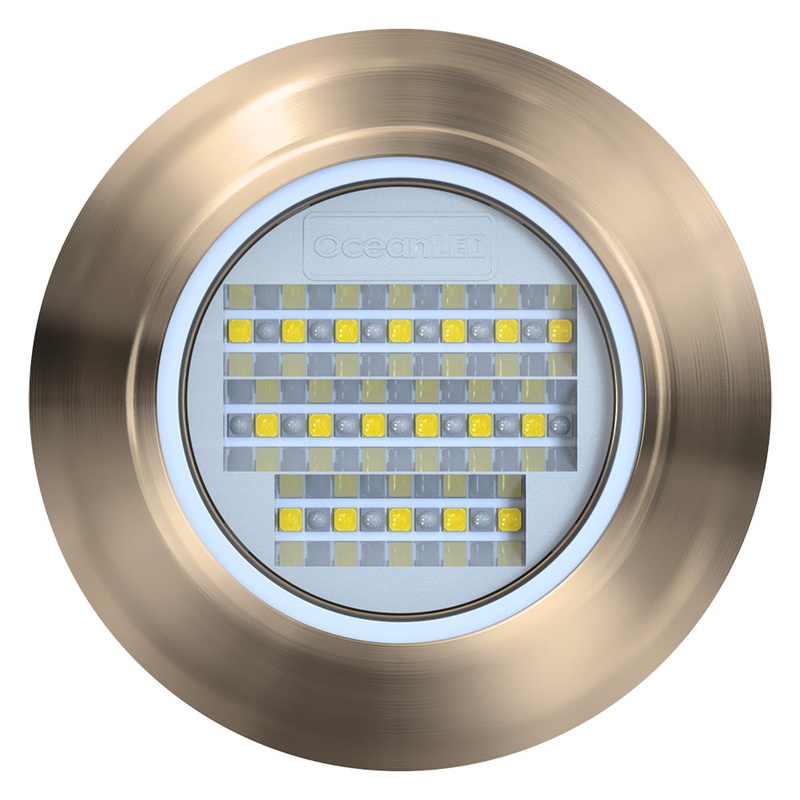 OceanLED Explore E6 Thru Hull – Blue  White [E6TH009BW]