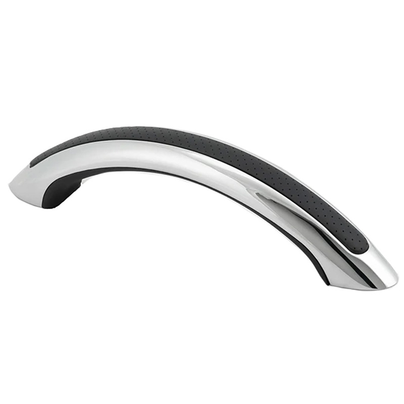 Whitecap 9″ Stainless Steel Grab Handle with UV-Resistant Black Vinyl Inlay [S-7104]