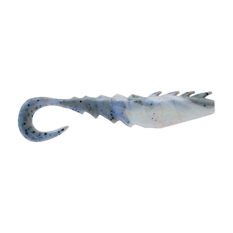 Berkley Gulp! Saltwater Nemesis Prawn Curl Tail – 5″ – Molting Shrimp [1551583]