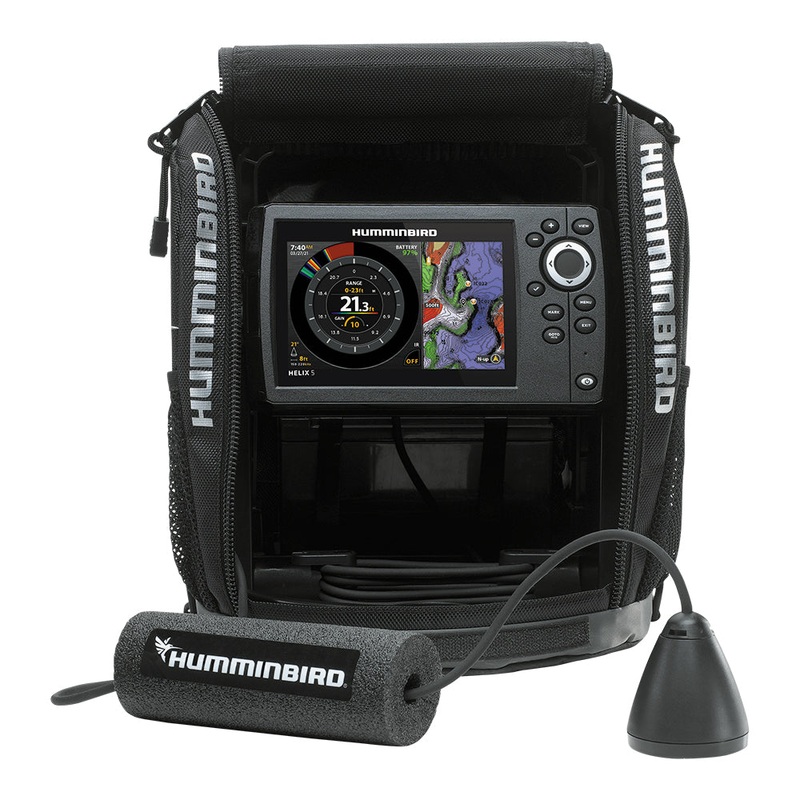 Humminbird ICE HELIX 5 CHIRP GPS G3 – Sonar/GPS Combo [411730-1]