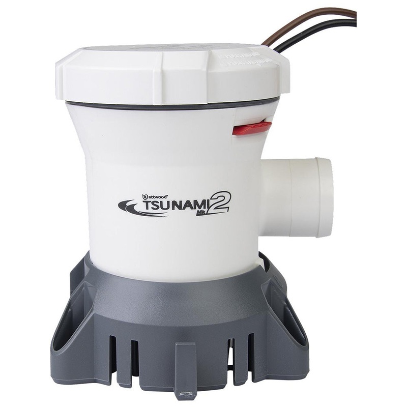 Attwood Tsunami MK2 Manual Bilge Pump – T1200 – 1200 GPH  12V [5612-7]