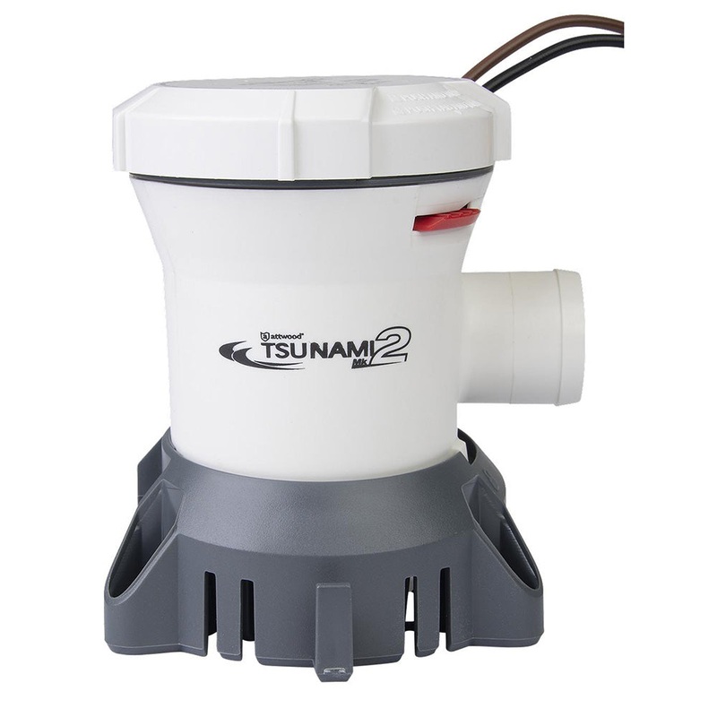 Attwood Tsunami MK2 Manual Bilge Pump – T1200 – 1200 GPH  24V [5613-7]
